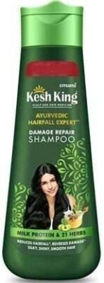 Kesh King Ayurvedic Damage Repair Shampoo 340Ml & Ayurvedic Onion Hair Oil 100Ml - Fast UK Delivery - Image 3