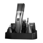 Beardo Chrome Beast Multipurpose Full Body Groomer Trimmer Set For Men | 40 Length Settings | 8 attachments | Beard/Hair/Body/Precision/Ear/Nose Trimmer|With Dock|90 min. run time | All-in-1 trimmer | Gift For Brother | Gift For Friends - Fast UK Delivery - Image 2