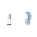 Just Herbs Nail Polish 21 Chemical Free Formula Quick Dry Long Lasting Nail Paints (Crystal Clear) & Just Herbs Nail Polish 21 Chemical Free Formula Quick Dry Long Lasting Nail Paints (Icy Blue) Combo - Fast UK Delivery