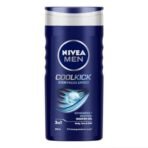 NIVEA Men Body Wash, Cool Kick with Refreshing Icy Menthol, Shower Gel for Body, Face & Hair, 250 ml - Fast UK Delivery - Image 2