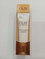 OLAY Age Protect Anti Ageing Cream Lightens Dark Spots,Reduce Wrinkles 18 Grams - Image 3