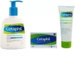 Cetaphil Moisturising Cream 80gm+Cleansing and Moisturising Syndet Bar 75g+Gentle Skin Cleanser 250ml (3 Items in the set) - Fast UK Delivery - Image 2