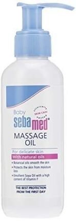 Sebamed Baby Massage Oil, 150ml & Sebamed Baby Bubble Bath, 200ml - Fast UK Delivery - Image 3