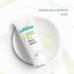mCaffeine Naked Detox Green Tea Face Wash (Pack Of 2)| Dirt Removal | Vitamin C, Hyaluronic Acid | All Skin | Paraben & SLS Free | 100 ml - Fast UK Delivery - Image 3
