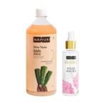 Kapiva Skin Rituals Rose Water 200ml & Aloe Amla Juice 1L | Facial Mist, Ayurvedic Juice for Healthy Clear Skin - Fast UK Delivery - Image 2