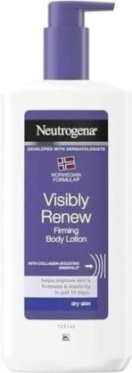 Neutrogena Visibly Renew Firming Body Lotion with collagen-boosting minerals for Dry skin 400ml - Fast UK Delivery - Image 2