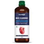 Healthally BioCardic Cardiac Care & Heart Health Syrup|Manage Cholesterol Level & BP Control Syrup with Arjunchaal Punarva Shankhpushpi Sarpagandha|Relieve Chest Blockage & Pain - 500 ML - Fast UK Delivery - Image 2
