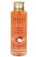 Jovees Herbal Organic Onion Hair Oil 100ML | Controls Hair Fall, Promotes Growth | Contains Onion Seed Oil, Olive oil, Sesame oil, Almond oil | Suitable for All Hair Types - Fast UK Delivery - Image 2