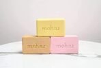 moha: Rose and Almond Bath Soap Unisex Bathing Bar with the benefits of Rose oil Pomegranate extract Almond oil wheat germ oil for soft, nourished and youthful skin - 100gm (Pack of 6) - Fast UK Delivery - Image 7