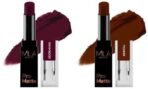 MILA Beaute Pro Matte Lipstick | Shade - Noorjahan, 4.2g Pro Matte Lipstick | Creamy Matte Lipstick | Shade - Mumtaj, 4.2g - Fast UK Delivery - Image 2