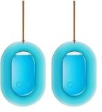 Godrej aer O Hanging Car Air Freshener Gel | Car Accessories | Cool Aqua (7.5G) (Pack of 2) - Fast UK Delivery