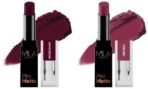 MILA Beaute Pro Matte Lipstick | Creamy Matte Lipstick | Shade - Mirabai, 4.2g Pro Matte Lipstick | Creamy Matte Lipstick | Shade - Noorjahan, 4.2g - Fast UK Delivery - Image 2