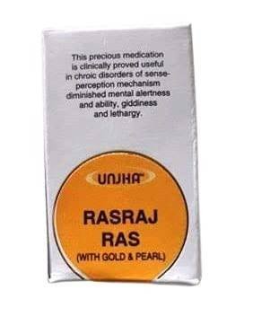uk31q8UsCCuvS-1-1.jpg Unjha Pharmacy Rasraj Ras (S.M.Y) -10 Tablets - Image 1
