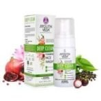 Ayouthveda Combo For Dirt Free Clear Skin, Dark Spots, Refreshes Complexion - Deep Clean Foaming Face Wash 100ml | Delicate Skin Pure Handmade Castile Soap With Neem & Tulsi 100g - Fast UK Delivery - Image 3
