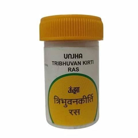 uk31raFAIBkQL-1-1.jpg Unjha Tribhuvan kirti ras 200 tablets - Image 1