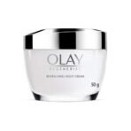 Olay Regenerist Revilatising Night Cream | Hydrated, Plump, Bouncy Skin | With Hyaluronic Acid, Niacinamide and Peptides | Normal, Oily, Dry, Combination Skin | 50g - Fast UK Delivery - Image 2