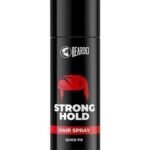 Beardo Strong Hold Hair Spray, 192 ml | Hair Spray for Men | Hair Styling Spray | Hair Setting Spray | Hair Fixing Spray | Strong Hold | Natural Shine - Fast UK Delivery