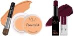 MILA Beaute Pro Matte Lipstick | Shade - Noorjahan, 4.2g Conceal It Pot Concealer For Face Makeup | Shade - (Natural Nude, 4g) - Fast UK Delivery - Image 2
