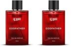 Beardo Godfather Perfume for Men, 100ml | Aromatic, Spicy Perfume for Men Long Lasting Perfume for Date night fragrance | Body Spray for Men | Valentines day gift for husband | boyfriend | Gift for Men - Fast UK Delivery