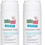 Sebamed Clear Face Cleansing Foam| pH 5.5 | Combats pimples with Montaline C40 | Deep pore cleansing | Dermatologically & clinically tested | 150ml (Pack of 2) - Fast UK Delivery