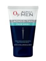 O3+ ALPHA MEN Acno D-TAN Kit (Scrub 50g + Charcoal Face Sheet Mask 30g + Face Wash 100g) for Instant Tan Removal | All Skin Types - Fast UK Delivery - Image 4
