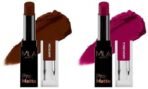 MILA Beaute Pro Matte Lipstick | Creamy Matte Lipstick | Shade - Madhubala, 4.2g Pro Matte Lipstick | Creamy Matte Lipstick | Shade - Marykom, 4.2g - Fast UK Delivery