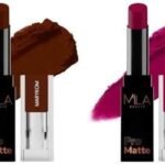 MILA Beaute Pro Matte Lipstick | Creamy Matte Lipstick | Shade - Madhubala, 4.2g Pro Matte Lipstick | Creamy Matte Lipstick | Shade - Marykom, 4.2g - Fast UK Delivery