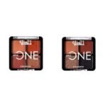 Glam 21 Little One 4-in-1 Eyeshadow Palette Ultra pigmented, |Little Lady-04 Little One 4-in-1 Eyeshadow Palette Ultra pigmented, Easy to blend Long Lasting Eye Make Up Kit |Artist Love-01 - Fast UK Delivery - Image 2
