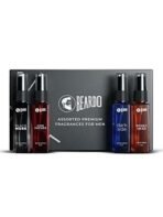 Beardo Perfume for Men - Premium Giftset 4x8ml | Black Musk, Godfather, Dark Side & Whisky Smoke | Eau De Perfume | Strong & Long Lasting Fragrance | Valentines day gift for husband | Gift for boyfriend | Gift for Men - Fast UK Delivery - Image 2