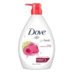 Dove Renewing Raspberry Body Wash with Lime for Renewed Skin, Refreshing Scent, 1L - Fast UK Delivery - Image 2