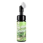 FASHION COLOUR Green Tea Foaming Face Wash | With Built-in Face Brush | Fights Dark Spots & Controls Oil | All Skin Types | Deep Cleansing | 150ml - Fast UK Delivery - Image 3