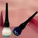 KINDED Eye Liner Liquid Waterproof Smudgeproof Longlasting Insta Bold Look Intense Colour Pigments Quick Drying Eyeliner Combo (5 ml each, Matte Finish, Royal Blue & White Pearl) - Fast UK Delivery - Image 7