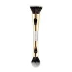 MARS 4 in 1 Travel Brush with Foundation Brush, Powder Brush, Eyeshadow Blending Brush & Flat Brush | Soft Bristles Makeup Brushes Set for Women - Fast UK Delivery - Image 3