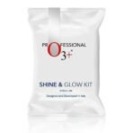 O3+ Shine & Glow Mono Dose Facial Kit (32g+6ml) - Fast UK Delivery - Image 2