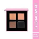 MyGlamm LIT Glossy Liquid Eyeliner-Pink Rave-3.5ml & POPxo Makeup Collection -4 Eyeshadow Kit-Drama Queen-4gm - Fast UK Delivery - Image 7
