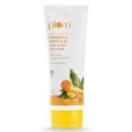 Plum Turmeric & White Clay Acne Action Face Wash | Fights Acne & Controls Excess Oil | With Turmeric & Orange Peel | Non-Drying, Clay-Based, Sulphate Free Face Wash | 100% Vegan | 100ml - Fast UK Delivery - Image 2