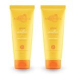 Aqualogica Glow+ Smoothie Face Wash with Vitamin C, Hyaluronic Acid & Papaya for Tan Removal -For Men & Women | Glowing, Oily, Dry & Sensitive Skin -100ml | Pack of 2 - Fast UK Delivery - Image 2