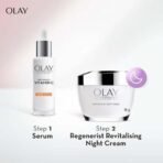 Olay Regenerist Revilatising Night Cream | Hydrated, Plump, Bouncy Skin | With Hyaluronic Acid, Niacinamide and Peptides | Normal, Oily, Dry, Combination Skin | 50g - Fast UK Delivery - Image 7