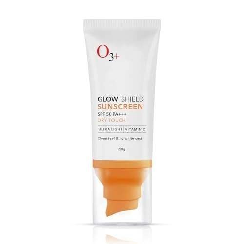 uk31zcGtlApL-1.jpg O3+ Glow Shield Sunscreen SPF 50 PA+++ (50gm) - Fast UK Delivery - Image 1