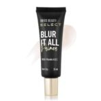 Swiss Beauty Select Blur It All Primer | Minimises Pores and Fine Lines | Infused with Vitamin E and A | 25ml | - Fast UK Delivery - Image 2
