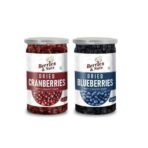 Berries And Nuts Dried Cranberry & Blueberry Combo | Cranberries 200 Grams & Blueberries 200 Grams - Fast UK Delivery - Image 2