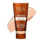 MILA Beaute Longwear Weightless Foundation | Liquid Foundation | Shade - (102 Ivory, 30ml) Conceal It Pot Concealer For Face Makeup | Shade - (Rich Vanilla, 4g) - Fast UK Delivery - Image 3