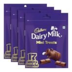 Cadbury Dairy Milk Chocolate Home Treats, 119 g (Pack of 4) - Fast UK Delivery - Image 2