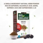 INDUS VALLEY Bio Organic Reetha Powder | Sapindus mukorossi | 100% Organic & Chemical Free Skin Cleanser - 200gm+50gm - Fast UK Delivery - Image 4
