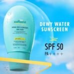 mCaffeine Hydra Dew Ultralight Sun Fluid SPF50 PA++++ UVA/UVB Blue Light Protection|Water Like Glow Texture|Lightweight, Non-Sticky, Quick Absorbing|No White Cast|All Skin Types|For Men/Women - 50ml - Fast UK Delivery - Image 3