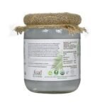 Nutriorg Cold Pressed Extra Virgin Coconut Oil 500 ml | 100% Pure & Organic | For Cooking, Skin & Hair | Rich Tropical Aroma | Multi-Purpose Use | Non-GMO - Fast UK Delivery - Image 3
