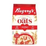 Bagrry's White Oats 1Kg | Breakfast Cereal, Instant Oats Breakfast, Natural Whole Grain| High Soluble Fibre | Protein Goodness | Non GMO | Oats - Fast UK Delivery - Image 2