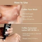 Mcaffeine Daily Sun Protection Kit With Coffee Face Wash & Coffee Spf 50 Pa++ Sunscreen Lotion All Skin Type |Deeply Cleanses, Protects & Repairs Uv Damage, Hydrates & Controls Oil|Natural & Vegan - Fast UK Delivery - Image 5