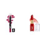 Glam 21 Lip Seduction Non- Transfer Crayon Lipstick|Pink Charm|06 Jelly Pop fruity gel lipstick| Moisturising Glossy Finish Gives a Natural Colour Lightweight 02- Strawberry Red, 3.5gm - Fast UK Delivery