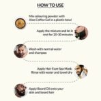 INDUS VALLEY Natural Damage Free Beard Hair Color,Black (100g) - Fast UK Delivery - Image 6